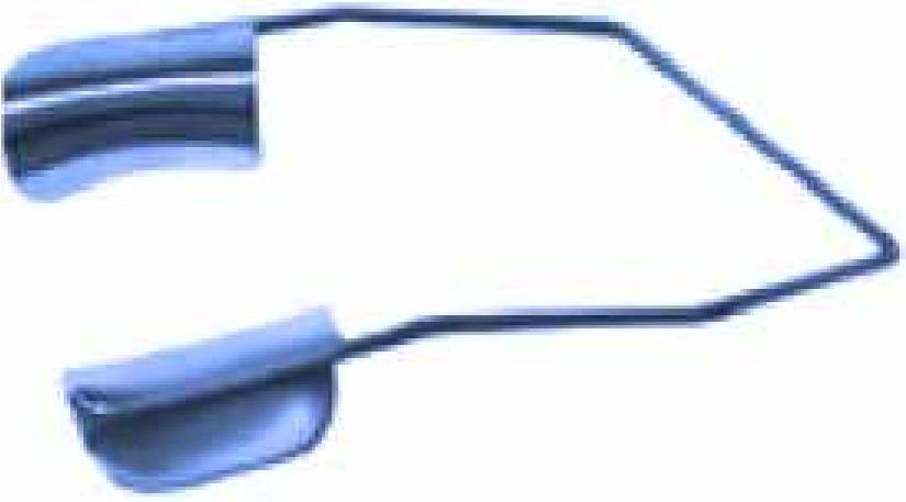 Barraquer Wire Speculum With Solid Blade Small